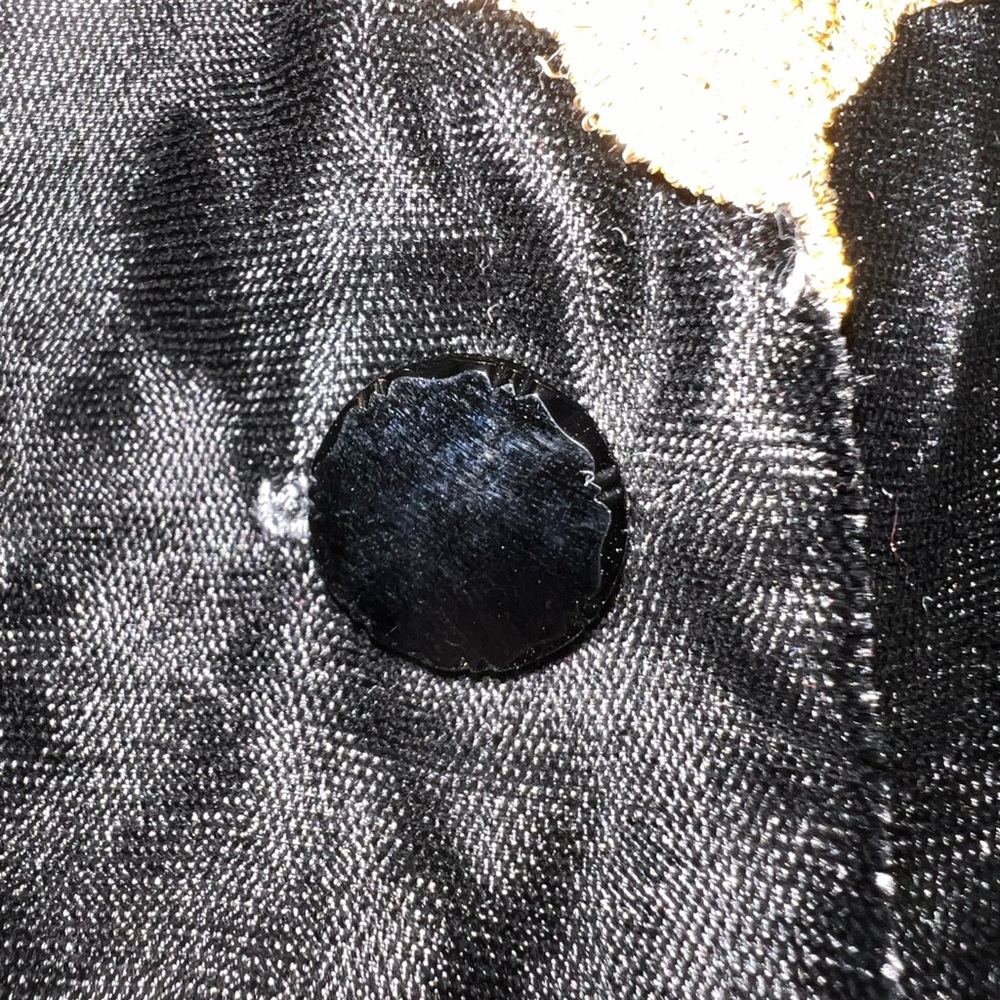 Jessica McClintock Black Jacket with Gold Embroidery size 6 - Picture 15 of 15